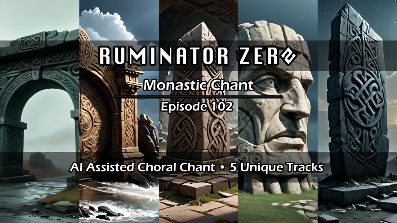 Monastic Chant Episode 102 • AI Assisted Monastic Chant Music by Ruminator Zero