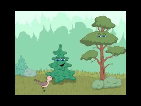 Почему сосна всегда зеленая (Чувашский мультфильм)