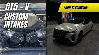 CT5-V (NON-BLACKWING) FIRST EVER CUSTOM INTAKES!!