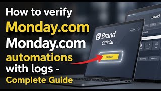 How to verify Monday.com automations with logs - Complete Guide