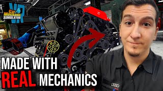 Professional Mechanic Tries Car Mechanic Simulator VR for the First Time screenshot 5