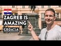 550,000 PEOPLE CELEBRATED HERE! | Zagreb Square & Cathedral | Croatia Travel Vlog