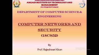 The Web and HTTP | 18CS52 | 1.7