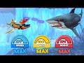 Hungry Shark World - Smooth Hammerhead Shark Skin + MAX Upgrade - PART 16 (Android, iOS)