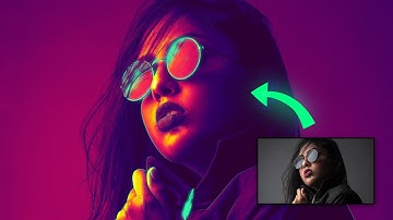 Color Gradient Photoshop Action - Demo Video