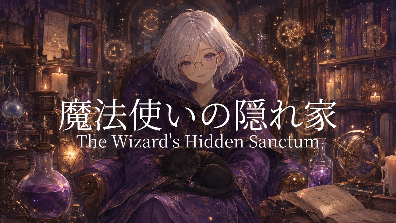 ケルトBGM】魔法使いの隠れ家 The Wizard's Hidden Sanctum Celtic BGM