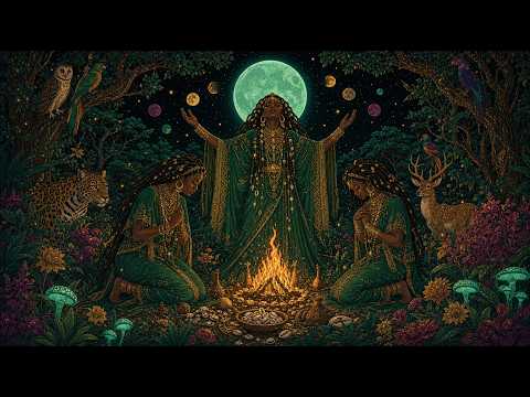 Sacred Circle | Three Women at the Fire 🔥 Afro Shamanic Music for Deep Healing & Meditation