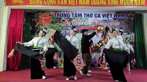 TM múa: nét đẹp khăn piêu- trình diễn: tập thể nam nữ diễn viên đoàn văn nghệ thành phố Sơn La