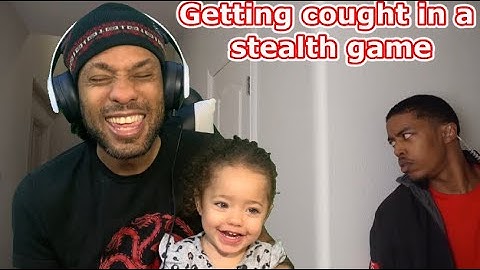 Getting caught in a stealth game. Reaction | (CalebCity)
