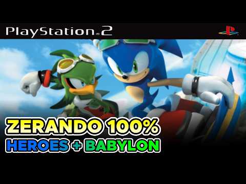 BEATING SONIC RIDERS ON PS2 IN 1 VIDEO