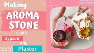 Making Aroma Stone using Gypsum Powder vs Plaster | Which one better?