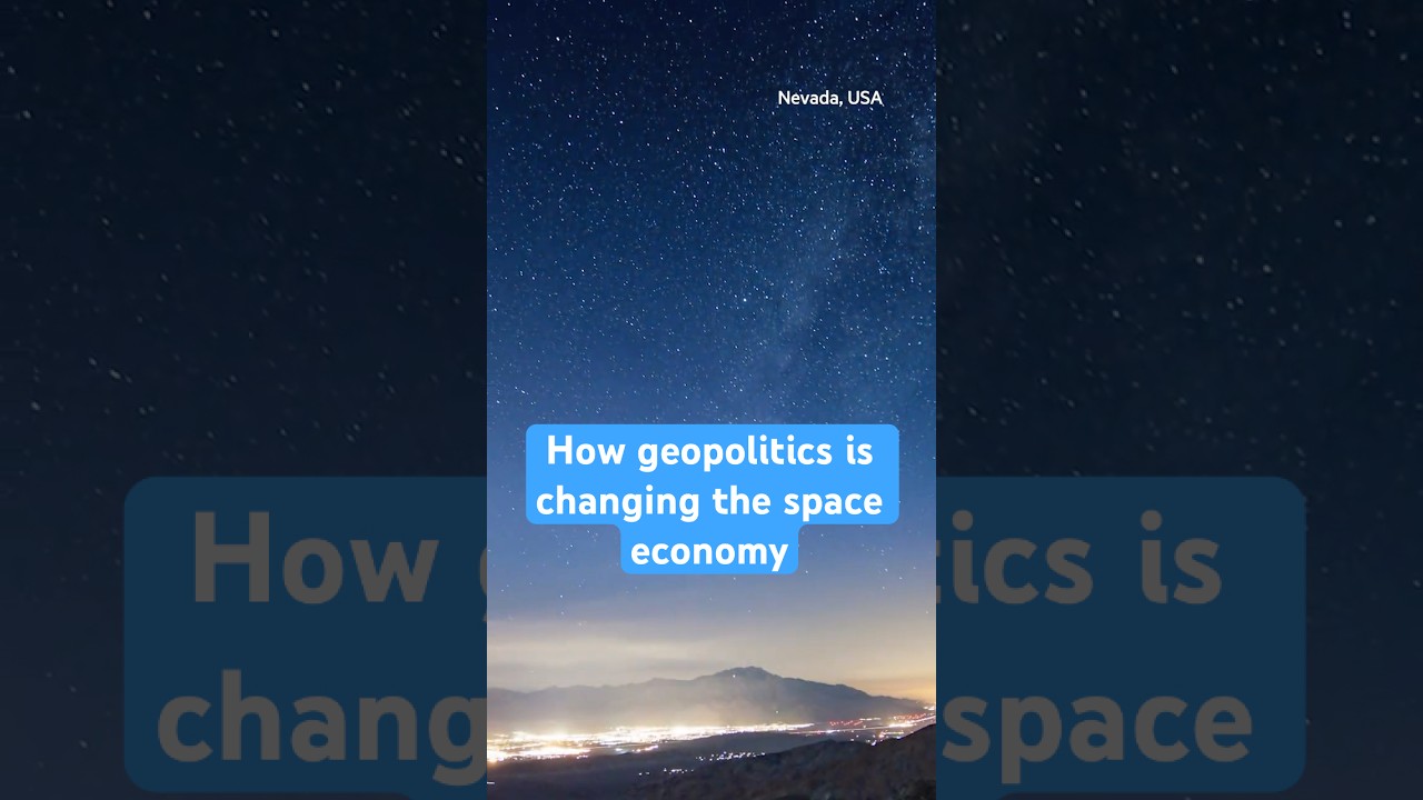 How geopolitics is changing the space economy