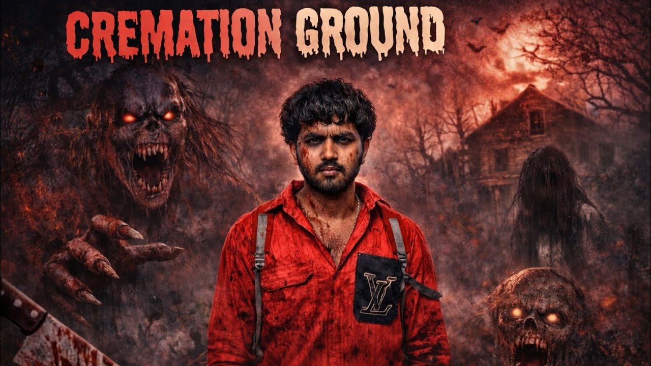 Cremation ground  ( शमशान घाट ) 💀👽 #horror #gost #cremationground #viral #vidio 