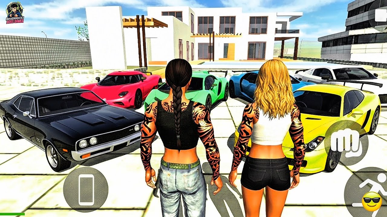 Girl Used Super Power Car Blast 😱 | Indian Bike Driving 3D Android Gameplay | BossGamer763