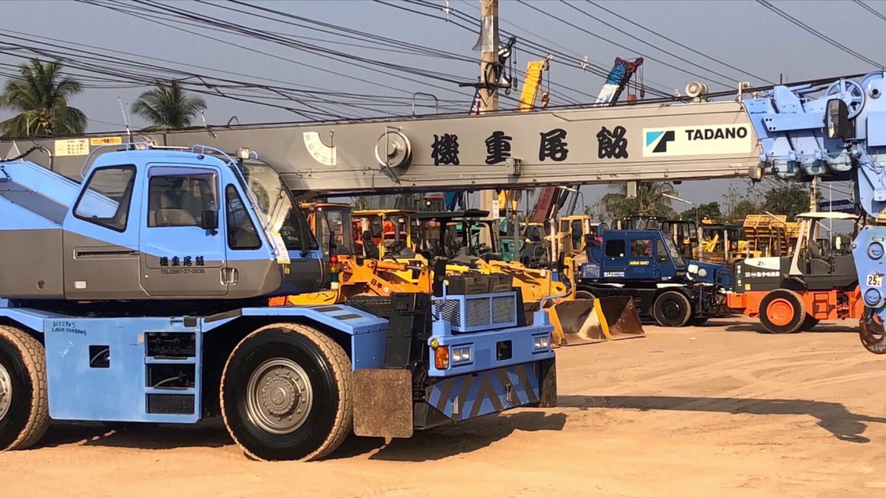 รีวิว รถเครน TADANO TR250M-6 ☎️087-9118593