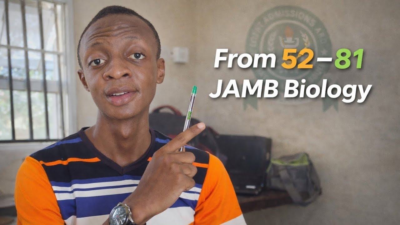 Why Most Students Don’t Get Their Expected Score in JAMB Biology — And How I Moved From 52 to 81