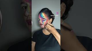 pride makeup tutorial/ pride makeup #shorts #shortfeed #makeuptutorial #pridemonth #viral #fyp #yt