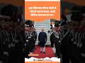 Giorgia Meloni के Rome Italy में PM Modi के आगे बढ़ते ही सावधान हुए सैनिक #modi #italy #viralvideo