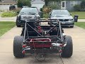 First time the Factory Five Daytona on its wheels and out of the Garage