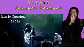 Music Teacher Reacts to Teacher Teacher - Jinjer Reaction (Reactionalysis)