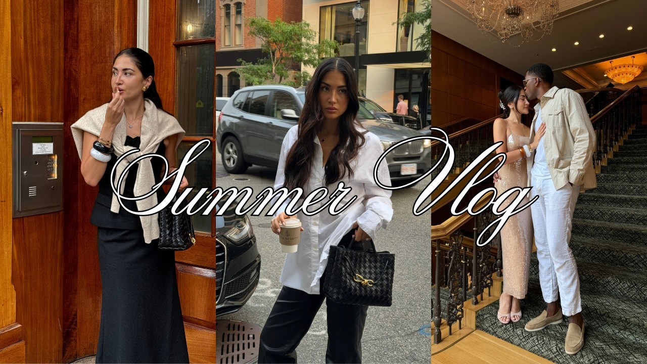 летний видеоблог ♡ путешествие в Бостон, отель Four Seasons, ужин, шопинг, прогулки в парке