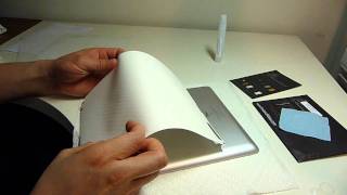 How to Apply StealthArmor to New iPad 2 - back & screen protector (HD) screenshot 5