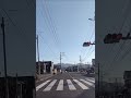 田舎街(坂ノ市中央3丁目)の横断歩道です🎵🐤