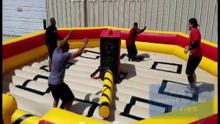 Wipe Out Elimination Game - Inflatable Party Game Rental - Dallas, TX