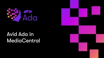 Avid Ada in MediaCentral