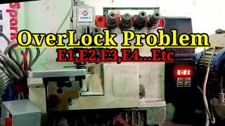 Overlock Error 1|| Overlock Error 2 || Servo Motor Error