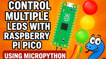 Control Multiple LEDs with Raspberry Pi Pico Using MicroPython | Step-by-Step Tutorial for Beginners