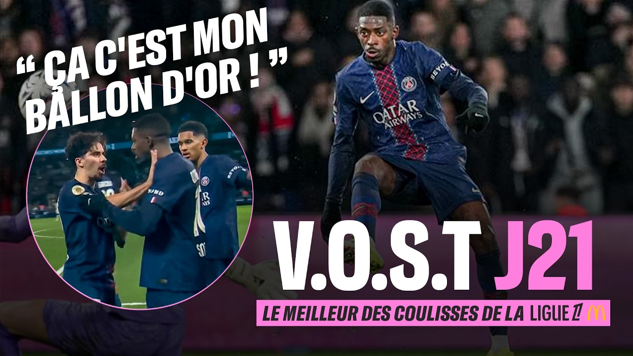 Dembélé a ÉBLOUI Vitinha sur son but FANTASTIQUE face à l'OM | VOST J21