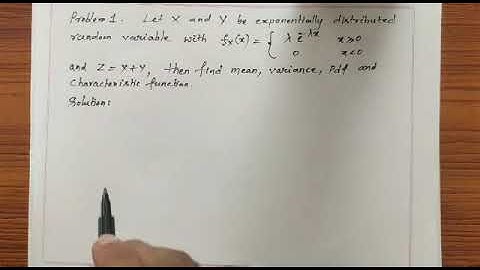 Sum of two independent random variables (part 2)|18EC44|Module 2|class10