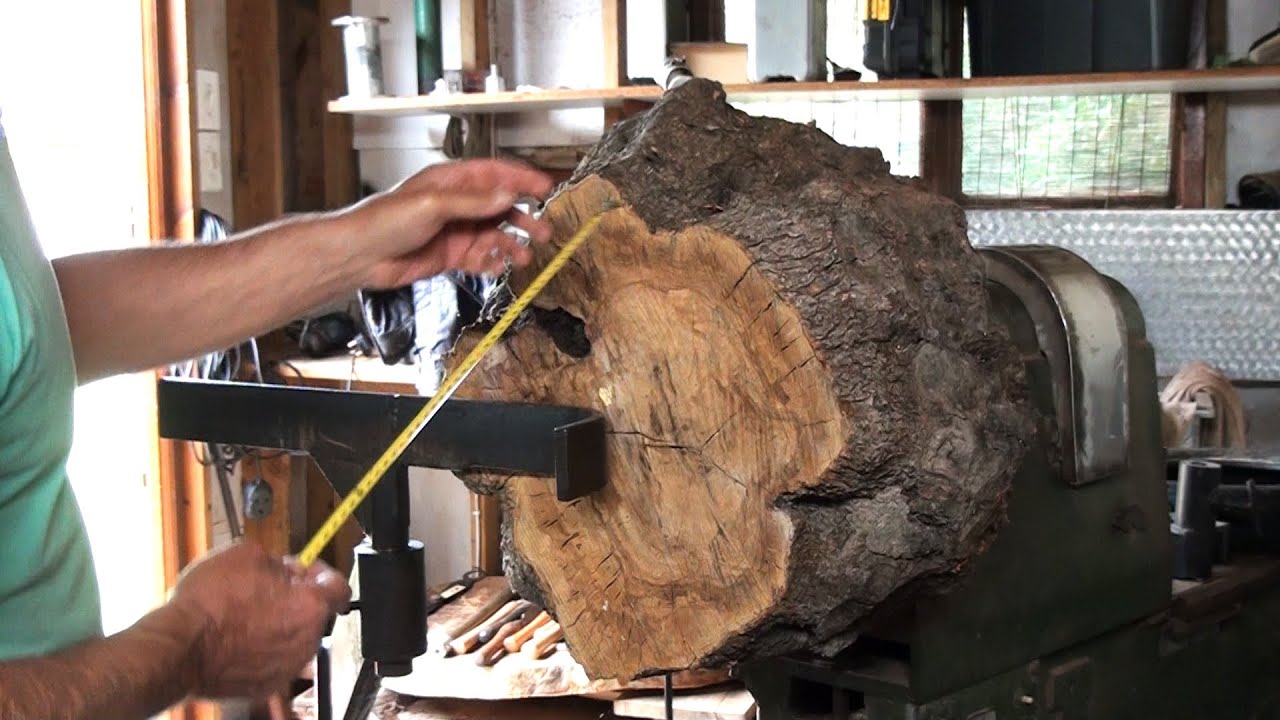 Woodturning - Wild Olive Root