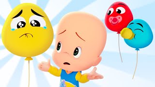 What’s wrong with the baby balloons?  Kids Songs and Educational Cuquin videos