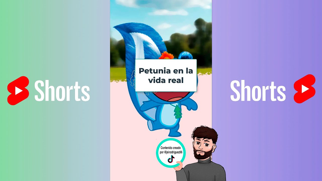 Petunia en la vida real  