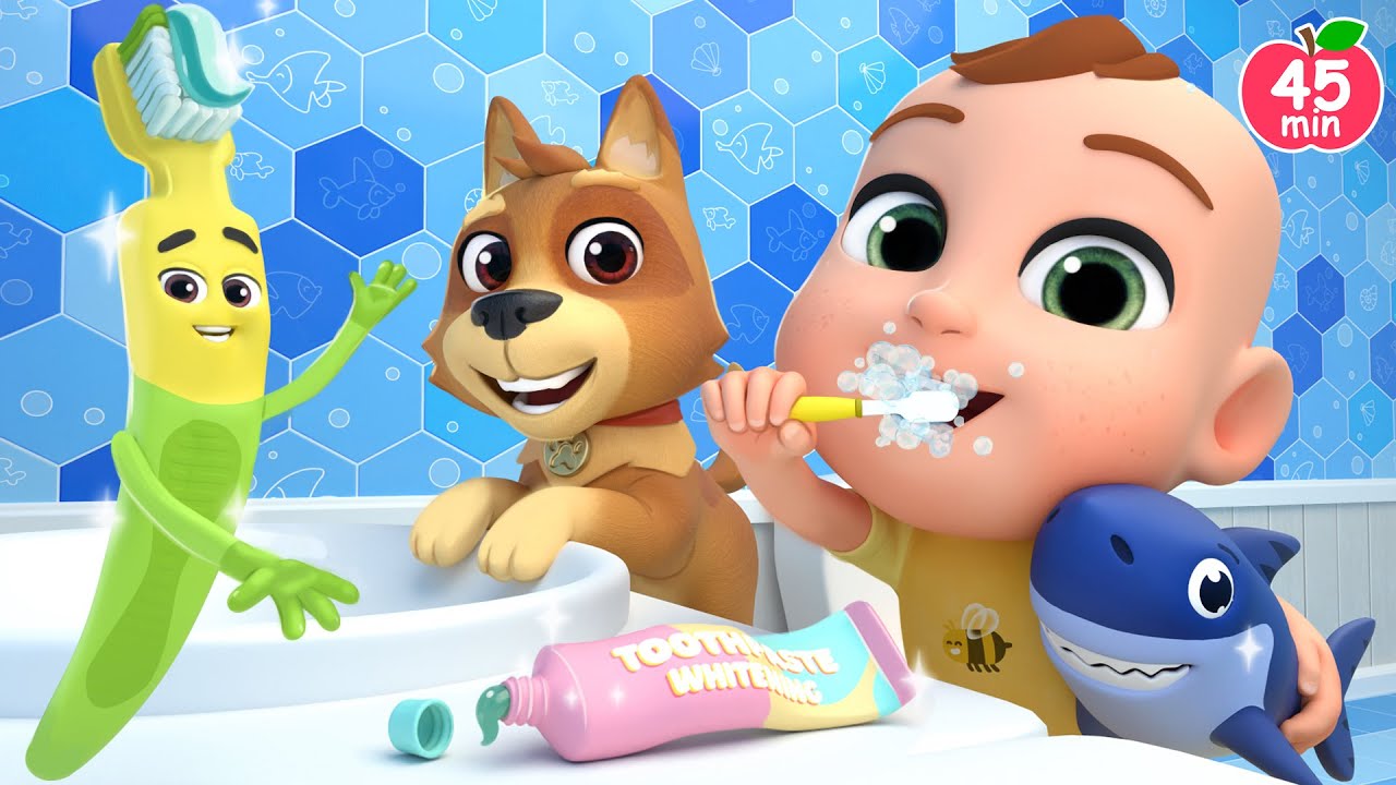 Brush your teeth toothbrush song more lalafun nursery rhymes