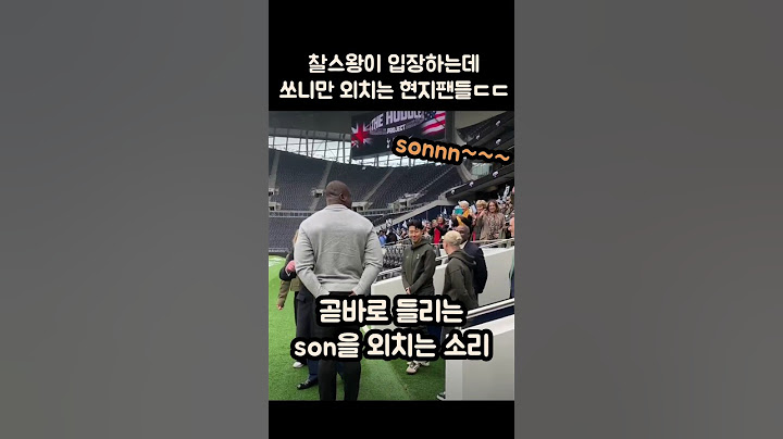 찰스왕 입장에도 손흥민만 외치는 애기팬들ㅋㅋㅋ