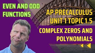 Even and Odd Functions - AP Precalculus Topic 1.5