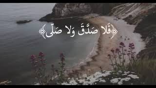 سوره القيامه بصوت ماهر المعيقلي🤍أجمل حالات واتس اب قرآنية