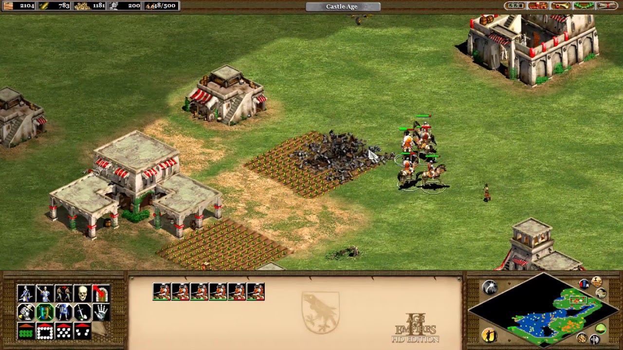 Poutine Plays: Age of Empires II. Part 2 of ffa match. - YouTube