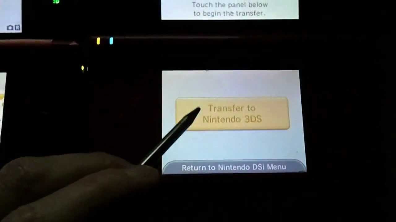 Data transfer from DSi to 3DS ( Part 1 ) FAIL region differences