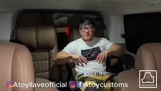 Hyundai Staria Plus two rear Captain Seats by Atoy Customs by Atoy Customs 1,635 views 4 months ago 2 minutes, 13 seconds