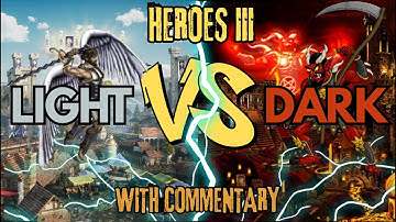 Heroes of Might and Magic III - 1v7 On Impossible | Light VS Dark