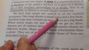 Class 6 Sst ch 4 Maps Geography (part 2)