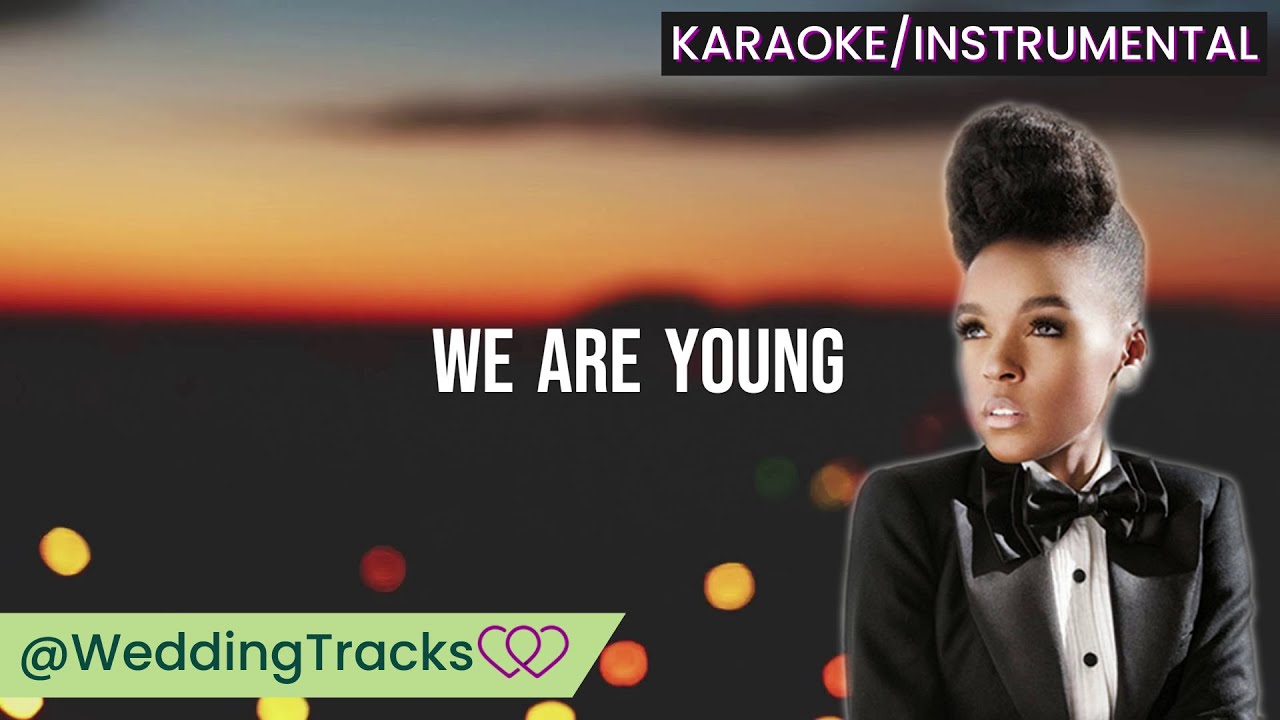 Fun. - We Are Young ft. Janelle Monáe (Karaoke / Instrumental)