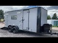 Your perfect 7x18 Colorado off road trailer/toy hauler!
