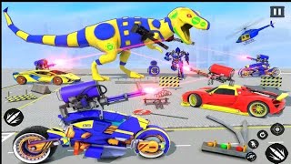flying car robot shooting game ll robot flying car game screenshot 4