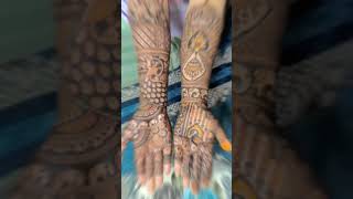 My Engagement Mehendi Design #shorts #mehndiart #bridal #mehndidesign #viral #henna #mehndi #art