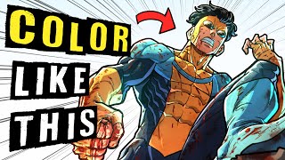 How I COLOR My Drawings (Cel Shading)